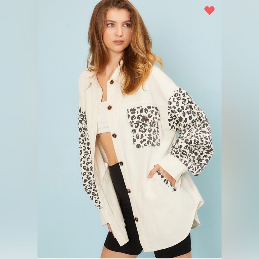 Leopard Shacket  - Picture 4 of 6